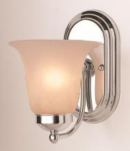 Trans Globe 3501 PC - 1LT BATH-MRBLZD/BELL GLASS